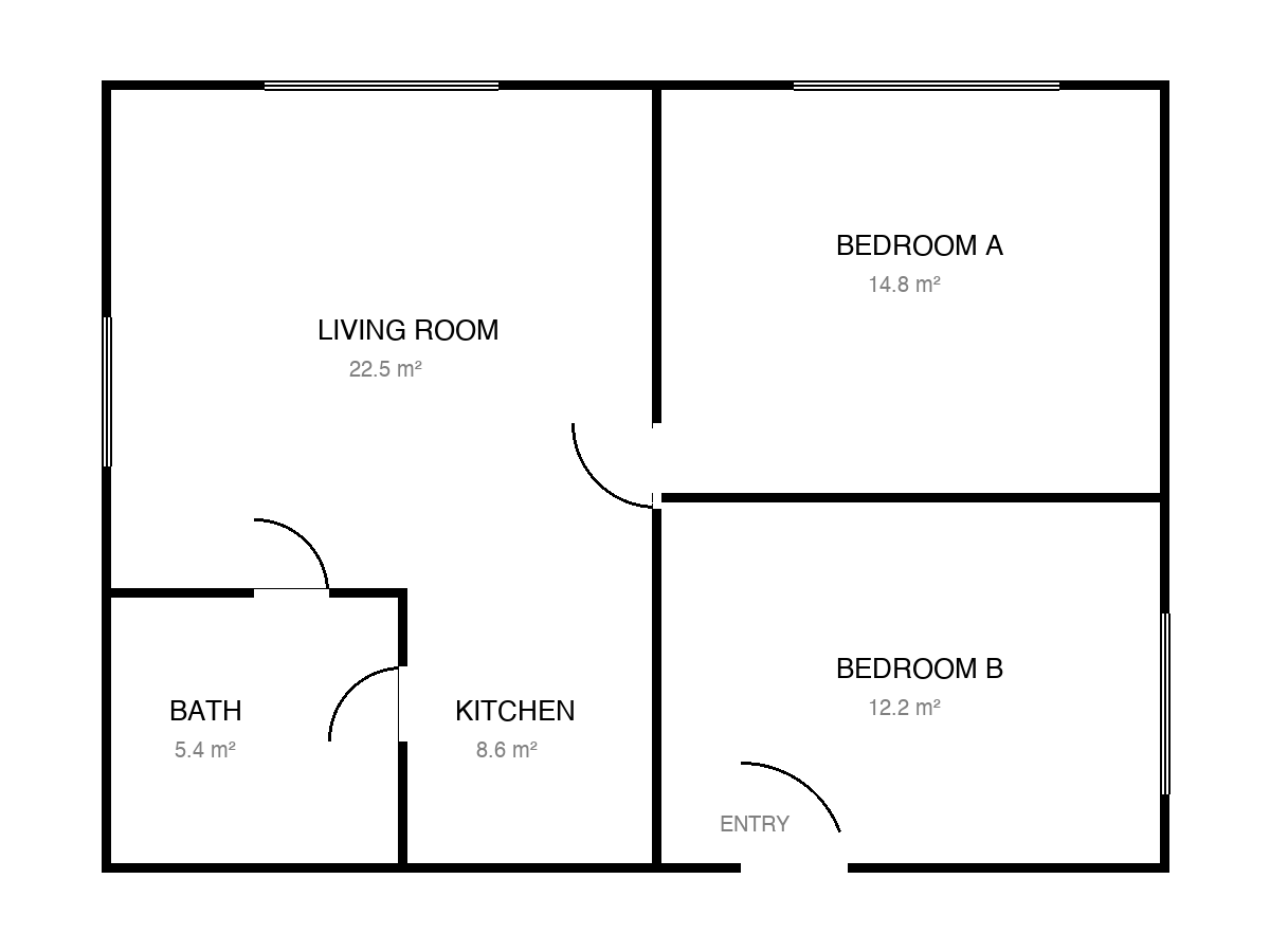 Turn a 2D floor plan into a furnished 3D render — 2D plan
